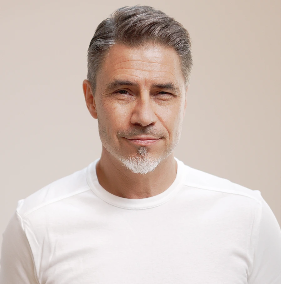 Male Facelift Recovery and Results Banner